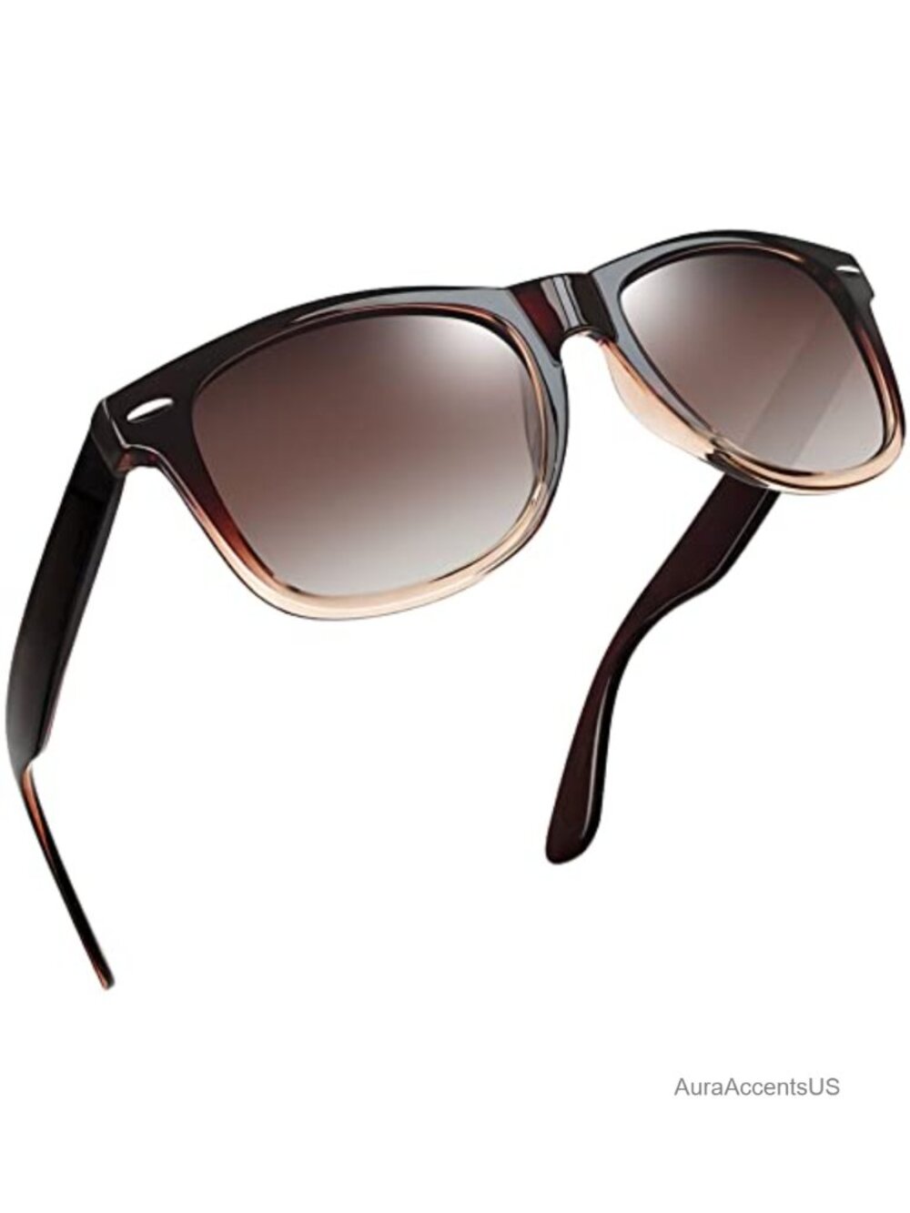 Polarized Square Sunglasses UV400 Full Frame Durable Resin for Driving Hiking